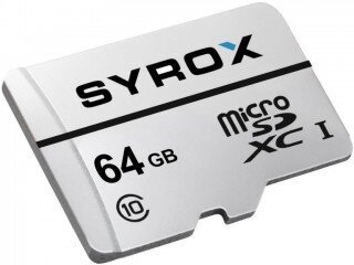 Syrox SYX-MC64 64 GB microSD kullananlar yorumlar